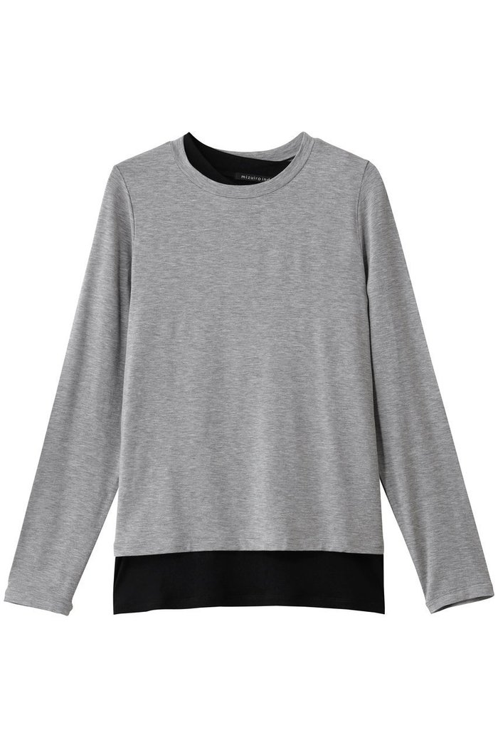 【ミズイロ インド/mizuiro ind】のレイヤードTシャツ インテリア・キッズ・メンズ・レディースファッション・服の通販 founy(ファウニー) https://founy.com/ ファッション Fashion レディースファッション Fashion for Women トップス・カットソー Cut & Sew Tops シャツ・ブラウス・オフィスカジュアル Elegant Blouses & Button-Ups ロングTシャツ・Tシャツ Longline T-Shirts & Tees カットソー・ベーシックTシャツ Cut-and-Sewn Tops / Stretch Tees & Basics カットソー Cut and Sewn Top シンプル Simple, Minimal スリーブ Sleeve, Long Sleeve / Short Sleeve ベーシック Basic, Essential ロング Long, Long-Length |ID: prp329100004929803 ipo3291000000036997518