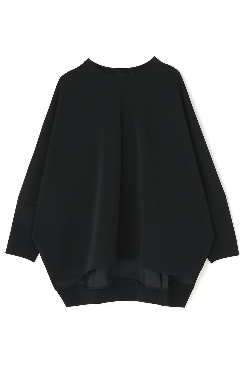 【アドーア/ADORE】のマットストレッチジャージートップス インテリア・キッズ・メンズ・レディースファッション・服の通販 founy(ファニー) 　ファッション　Fashion　レディースファッション　Fashion for Women　トップス・カットソー　Cut & Sew Tops　シャツ・ブラウス・オフィスカジュアル　Elegant Blouses & Button-Ups　ロングTシャツ・Tシャツ　Longline T-Shirts & Tees　カットソー・ベーシックTシャツ　Cut-and-Sewn Tops / Stretch Tees & Basics　おすすめ　Recommended / Our Picks　カットソー　Cut and Sewn Top　サークル　Circle, Round Design　スリーブ　Sleeve, Long Sleeve / Short Sleeve　セットアップ　Set-Up, Coordinated Outfit　バランス　Balance, Style Balance　フォルム　Silhouette, Form　ロング　Long, Long-Length　ブラック|ID: prp329100004929809 ipo3291000000036997594