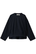 【ミディウミ/MidiUmi】のwide bottle neck P/O プルオーバー 人気、トレンドファッション・服の通販 founy(ファニー) ファッション Fashion レディースファッション Fashion for Women トップス・カットソー Cut & Sew Tops シャツ・ブラウス・オフィスカジュアル Elegant Blouses & Button-Ups ロングTシャツ・Tシャツ Longline T-Shirts & Tees カジュアルプルオーバー・ニットトップス Pullovers & Knit Tops / Casual Pullovers カットソー・ベーシックTシャツ Cut-and-Sewn Tops / Stretch Tees & Basics スリーブ Sleeve, Long Sleeve / Short Sleeve バランス Balance, Style Balance ベーシック Basic, Essential ボトルネック Bottle Neck, Mock Neck ロング Long, Long-Length ワイド Wide, Wide Fit thumbnail navy|ID: prp329100004929816 ipo3291000000036997669