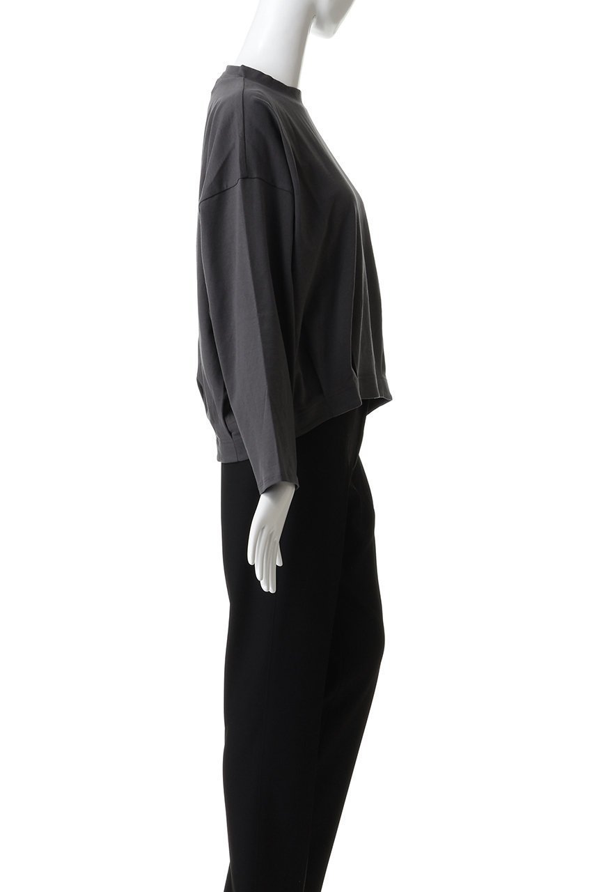 【ミディウミ/MidiUmi】のwide bottle neck P/O プルオーバー 人気、トレンドファッション・服の通販 founy(ファニー) 　ファッション　Fashion　レディースファッション　Fashion for Women　トップス・カットソー　Cut & Sew Tops　シャツ・ブラウス・オフィスカジュアル　Elegant Blouses & Button-Ups　ロングTシャツ・Tシャツ　Longline T-Shirts & Tees　カジュアルプルオーバー・ニットトップス　Pullovers & Knit Tops / Casual Pullovers　カットソー・ベーシックTシャツ　Cut-and-Sewn Tops / Stretch Tees & Basics　スリーブ　Sleeve, Long Sleeve / Short Sleeve　バランス　Balance, Style Balance　ベーシック　Basic, Essential　ボトルネック　Bottle Neck, Mock Neck　ロング　Long, Long-Length　ワイド　Wide, Wide Fit　other-3|ID: prp329100004929816 ipo3291000000036997675