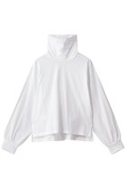 【ミディウミ/MidiUmi】のhigh neck gather slv P/O プルオーバー 人気、トレンドファッション・服の通販 founy(ファニー) ファッション Fashion レディースファッション Fashion for Women トップス・カットソー Cut & Sew Tops シャツ・ブラウス・オフィスカジュアル Elegant Blouses & Button-Ups ロングTシャツ・Tシャツ Longline T-Shirts & Tees カジュアルプルオーバー・ニットトップス Pullovers & Knit Tops / Casual Pullovers カットソー・ベーシックTシャツ Cut-and-Sewn Tops / Stretch Tees & Basics ギャザー Gathered, Ruffled シンプル Simple, Minimal スリーブ Sleeve, Long Sleeve / Short Sleeve ハイネック High Neck, Mock Neck バランス Balance, Style Balance ロング Long, Long-Length エレガント 上品 Elegant thumbnail off white|ID: prp329100004929817 ipo3291000000036997688