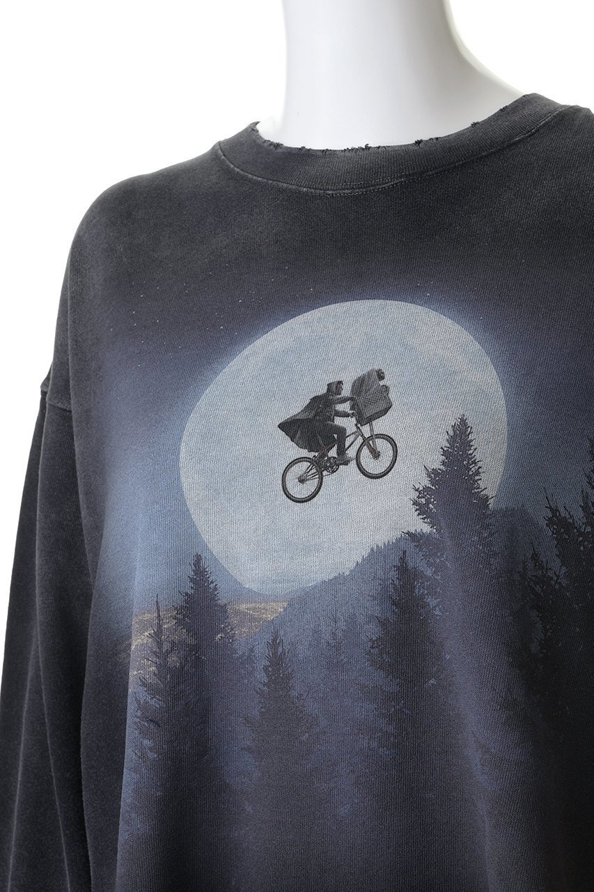 【メゾンスペシャル/MAISON SPECIAL】の【UNISEX】Movie プライムオーバーS/STシャツ L/S (E.T.)-月ト自転車- 人気、トレンドファッション・服の通販 founy(ファニー) 　ファッション　Fashion　レディースファッション　Fashion for Women　トップス・カットソー　Cut & Sew Tops　シャツ・ブラウス・オフィスカジュアル　Elegant Blouses & Button-Ups　ロングTシャツ・Tシャツ　Longline T-Shirts & Tees　カットソー・ベーシックTシャツ　Cut-and-Sewn Tops / Stretch Tees & Basics　ユニセックス　Unisex, Genderless　おすすめ　Recommended / Our Picks　グラフィック　Graphic, Graphic Design　スリーブ　Sleeve, Long Sleeve / Short Sleeve　プリント　Print, Printed Pattern　ロング　Long, Long-Length　other-5|ID: prp329100004929821 ipo3291000000036997727