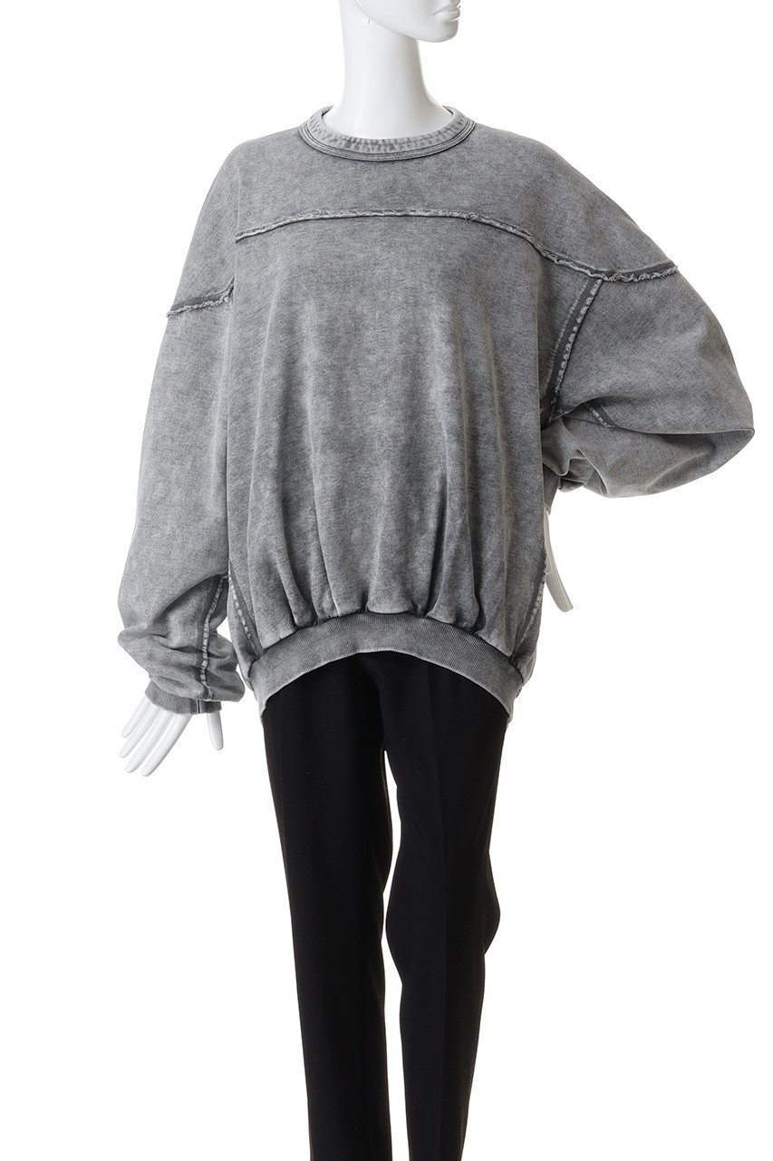 【メゾンスペシャル/MAISON SPECIAL】の【UNISEX】ブラウジングスウェットPO 人気、トレンドファッション・服の通販 founy(ファニー) 　ファッション　Fashion　レディースファッション　Fashion for Women　トップス・カットソー　Cut & Sew Tops　シャツ・ブラウス・オフィスカジュアル　Elegant Blouses & Button-Ups　レディースパーカー・カジュアルフーディー　Casual Hoodies & Sweatshirts　ロングTシャツ・Tシャツ　Longline T-Shirts & Tees　スウェット・クルーネックトップス　Sweatshirts & Crewnecks / Relaxed Fit Sweat Tops　カットソー・ベーシックTシャツ　Cut-and-Sewn Tops / Stretch Tees & Basics　ユニセックス　Unisex, Genderless　シャーリング　Shirring, Ruched　スウェット / スエット　Sweatshirt, Sweatwear　スリーブ　Sleeve, Long Sleeve / Short Sleeve　ロング　Long, Long-Length　ヴィンテージ　Vintage Style　other-2|ID: prp329100004929823 ipo3291000000036997737