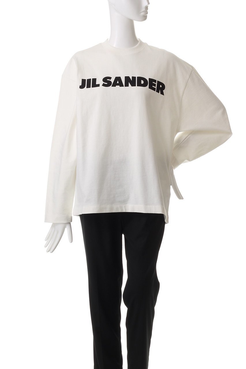 【ジル サンダー/JIL SANDER】のLOGO ロングスリーブTシャツ 人気、トレンドファッション・服の通販 founy(ファニー) 　ファッション　Fashion　レディースファッション　Fashion for Women　トップス・カットソー　Cut & Sew Tops　シャツ・ブラウス・オフィスカジュアル　Elegant Blouses & Button-Ups　ロングTシャツ・Tシャツ　Longline T-Shirts & Tees　カットソー・ベーシックTシャツ　Cut-and-Sewn Tops / Stretch Tees & Basics　スリーブ　Sleeve, Long Sleeve / Short Sleeve　ロング　Long, Long-Length　今季　This Season, Current Season　other-2|ID: prp329100004929828 ipo3291000000036997796