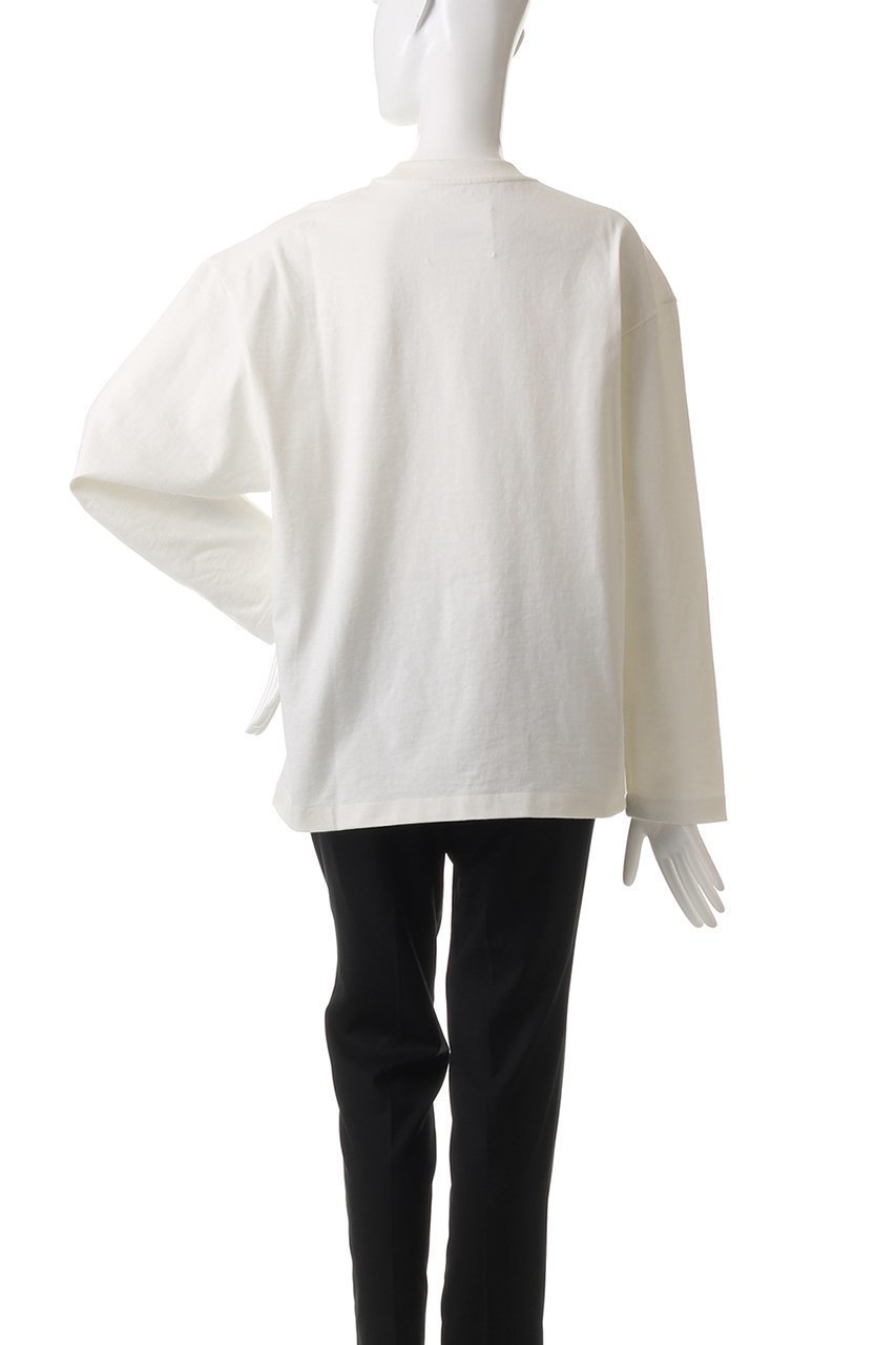 【ジル サンダー/JIL SANDER】のLOGO ロングスリーブTシャツ 人気、トレンドファッション・服の通販 founy(ファニー) 　ファッション　Fashion　レディースファッション　Fashion for Women　トップス・カットソー　Cut & Sew Tops　シャツ・ブラウス・オフィスカジュアル　Elegant Blouses & Button-Ups　ロングTシャツ・Tシャツ　Longline T-Shirts & Tees　カットソー・ベーシックTシャツ　Cut-and-Sewn Tops / Stretch Tees & Basics　スリーブ　Sleeve, Long Sleeve / Short Sleeve　ロング　Long, Long-Length　今季　This Season, Current Season　other-4|ID: prp329100004929828 ipo3291000000036997798