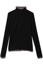 【サードマガジン/THIRD MAGAZINE】のレイヤードタートルネック 人気、トレンドファッション・服の通販 founy(ファニー) ファッション Fashion レディースファッション Fashion for Women トップス・カットソー Cut & Sew Tops シャツ・ブラウス・オフィスカジュアル Elegant Blouses & Button-Ups ロングTシャツ・Tシャツ Longline T-Shirts & Tees カットソー・ベーシックTシャツ Cut-and-Sewn Tops / Stretch Tees & Basics タートルネック・ハイネックトップス Turtlenecks & High-Neck Tops シルク Silk, 100% Silk スリーブ Sleeve, Long Sleeve / Short Sleeve タートルネック Turtleneck, High Neck ロング Long, Long-Length 定番 Standard, Basic Item thumbnail ブラウン|ID: prp329100004929855 ipo3291000000036998139