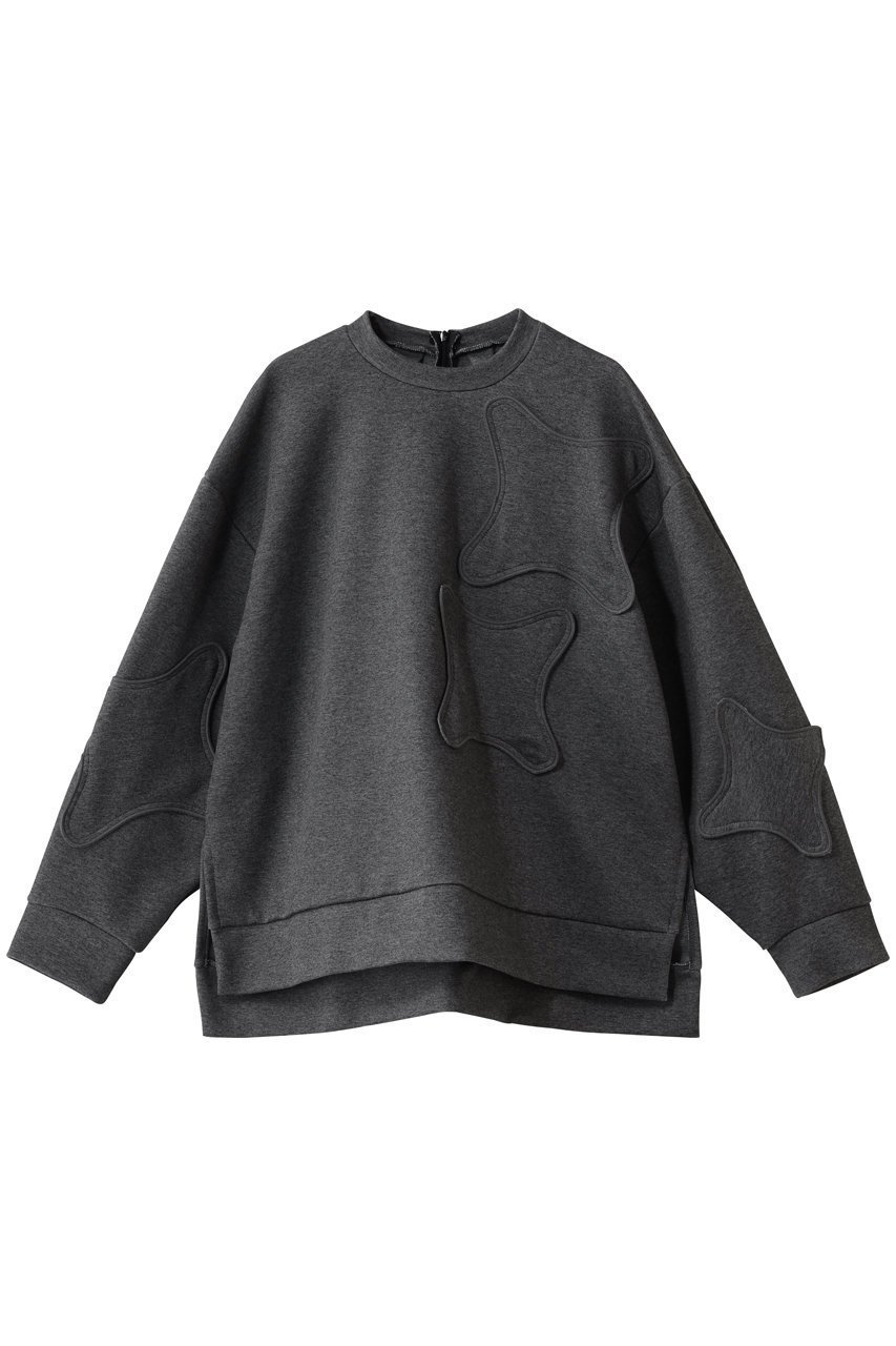 【エンフォルド/ENFOLD】のCHAIR-MOTIF PULLOVER 人気、トレンドファッション・服の通販 founy(ファニー) 　ファッション　Fashion　レディースファッション　Fashion for Women　トップス・カットソー　Cut & Sew Tops　シャツ・ブラウス・オフィスカジュアル　Elegant Blouses & Button-Ups　レディースパーカー・カジュアルフーディー　Casual Hoodies & Sweatshirts　ロングTシャツ・Tシャツ　Longline T-Shirts & Tees　カジュアルプルオーバー・ニットトップス　Pullovers & Knit Tops / Casual Pullovers　スウェット・クルーネックトップス　Sweatshirts & Crewnecks / Relaxed Fit Sweat Tops　カットソー・ベーシックTシャツ　Cut-and-Sewn Tops / Stretch Tees & Basics　バタフライ　Butterfly, Butterfly Motif　フリル　Frill, Ruffle　モチーフ　Motif, Design Theme　 other-1|ID: prp329100004929863 ipo3291000000036998216