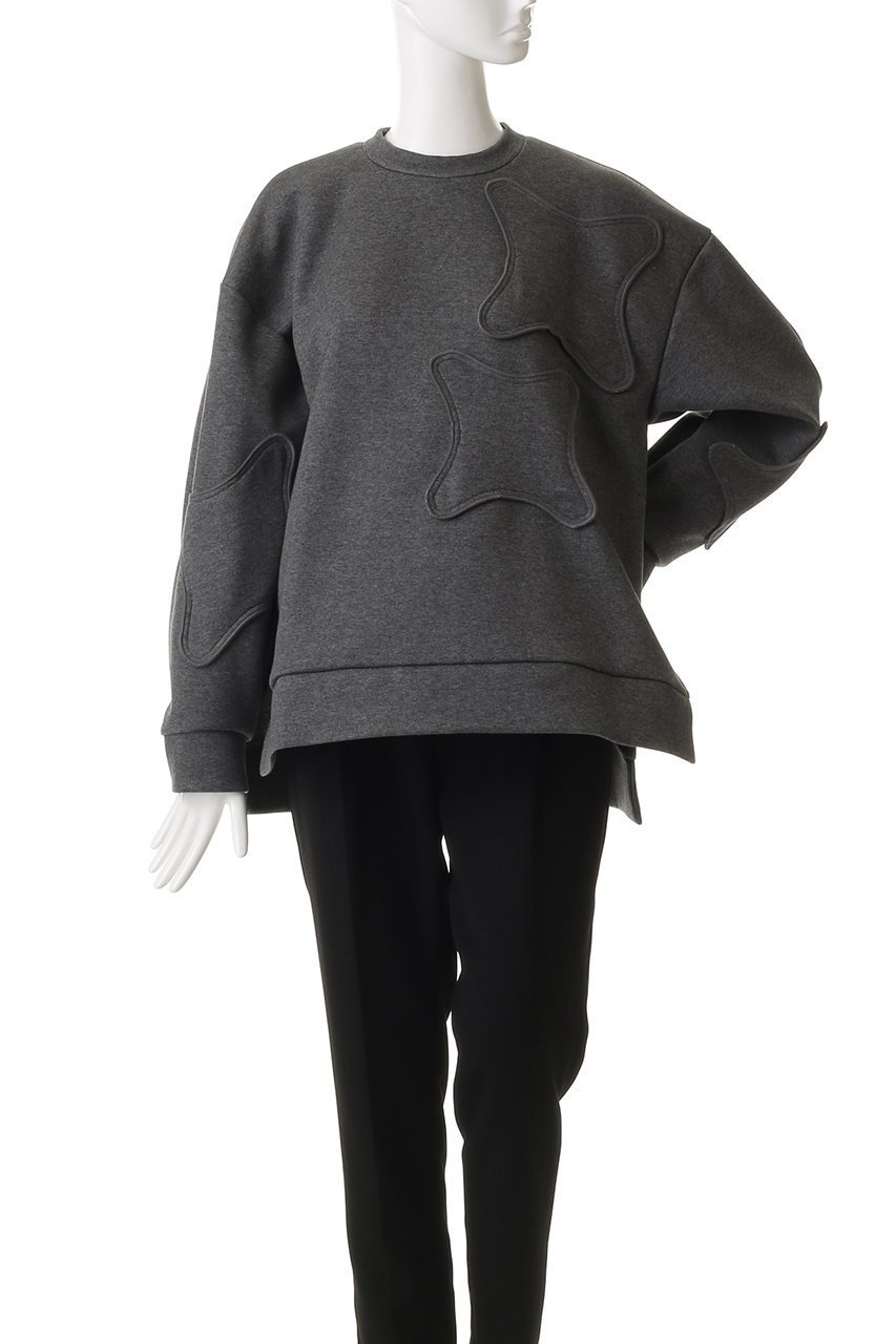 【エンフォルド/ENFOLD】のCHAIR-MOTIF PULLOVER 人気、トレンドファッション・服の通販 founy(ファニー) 　ファッション　Fashion　レディースファッション　Fashion for Women　トップス・カットソー　Cut & Sew Tops　シャツ・ブラウス・オフィスカジュアル　Elegant Blouses & Button-Ups　レディースパーカー・カジュアルフーディー　Casual Hoodies & Sweatshirts　ロングTシャツ・Tシャツ　Longline T-Shirts & Tees　カジュアルプルオーバー・ニットトップス　Pullovers & Knit Tops / Casual Pullovers　スウェット・クルーネックトップス　Sweatshirts & Crewnecks / Relaxed Fit Sweat Tops　カットソー・ベーシックTシャツ　Cut-and-Sewn Tops / Stretch Tees & Basics　バタフライ　Butterfly, Butterfly Motif　フリル　Frill, Ruffle　モチーフ　Motif, Design Theme　other-2|ID: prp329100004929863 ipo3291000000036998220