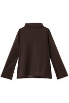 【ランバン オン ブルー/LANVIN en Bleu】のシアートリコットフレアスリーブカットソー 人気、トレンドファッション・服の通販 founy(ファニー) ファッション Fashion レディースファッション Fashion for Women トップス・カットソー Cut & Sew Tops シャツ・ブラウス・オフィスカジュアル Elegant Blouses & Button-Ups ロングTシャツ・Tシャツ Longline T-Shirts & Tees カットソー・ベーシックTシャツ Cut-and-Sewn Tops / Stretch Tees & Basics カットソー Cut and Sewn Top カーディガン Cardigan, Knitwear キャミソール Camisole, Spaghetti Strap Top スリーブ Sleeve, Long Sleeve / Short Sleeve トレンド Trend, Trending Now ハイネック High Neck, Mock Neck フェミニン Feminine, Girly フレア Flare, Flared ロング Long, Long-Length エレガント 上品 Elegant thumbnail ブラウン|ID: prp329100004929865 ipo3291000000036998232