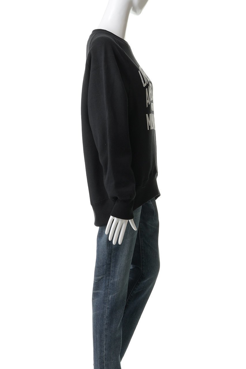 【アメリカーナ/Americana】のボリュームスリーブクルースウェット 人気、トレンドファッション・服の通販 founy(ファニー) 　ファッション　Fashion　レディースファッション　Fashion for Women　トップス・カットソー　Cut & Sew Tops　シャツ・ブラウス・オフィスカジュアル　Elegant Blouses & Button-Ups　レディースパーカー・カジュアルフーディー　Casual Hoodies & Sweatshirts　ロングTシャツ・Tシャツ　Longline T-Shirts & Tees　スウェット・クルーネックトップス　Sweatshirts & Crewnecks / Relaxed Fit Sweat Tops　カットソー・ベーシックTシャツ　Cut-and-Sewn Tops / Stretch Tees & Basics　ボリューム袖・フリルスリーブブラウス　Voluminous & Ruffle Sleeves / Puffy Sleeve Tops　スリーブ　Sleeve, Long Sleeve / Short Sleeve　デニム　Denim, Jeans Material　フロント　Front, Front Design　ロング　Long, Long-Length　other-3|ID: prp329100004929871 ipo3291000000036998311