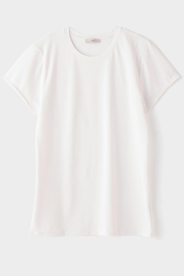 【ル フィル/LE PHIL】のハイストレッチT インテリア・キッズ・メンズ・レディースファッション・服の通販 founy(ファウニー) https://founy.com/ ファッション Fashion レディースファッション Fashion for Women トップス・カットソー Cut & Sew Tops シャツ・ブラウス・オフィスカジュアル Elegant Blouses & Button-Ups ロングTシャツ・Tシャツ Longline T-Shirts & Tees カットソー・ベーシックTシャツ Cut-and-Sewn Tops / Stretch Tees & Basics インナー Innerwear コンパクト Compact, Small Size ショート Short, Short Length ストレッチ Stretch, Stretchy Fabric スリーブ Sleeve, Long Sleeve / Short Sleeve 吸水 Absorbent, Quick-Dry |ID: prp329100004929895 ipo3291000000036998497