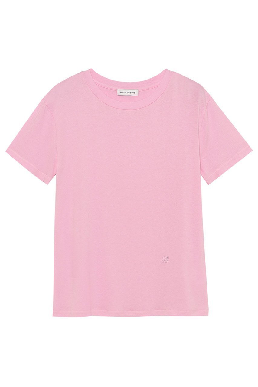 【マディソンブルー/MADISONBLUE】のLOOSE FIT H/S TEE ルーズフィットTシャツ インテリア・キッズ・メンズ・レディースファッション・服の通販 founy(ファニー) 　ファッション　Fashion　レディースファッション　Fashion for Women　トップス・カットソー　Cut & Sew Tops　シャツ・ブラウス・オフィスカジュアル　Elegant Blouses & Button-Ups　ロングTシャツ・Tシャツ　Longline T-Shirts & Tees　カットソー・ベーシックTシャツ　Cut-and-Sewn Tops / Stretch Tees & Basics　おすすめ　Recommended / Our Picks　なめらか　Smooth, Silky Texture　カシュクール　Wrap Design　ショート　Short, Short Length　シルク　Silk, 100% Silk　スリーブ　Sleeve, Long Sleeve / Short Sleeve　ハーフ　Half, Half-Length　ルーズ　Loose, Oversized　ピンク|ID: prp329100004929902 ipo3291000000036998599