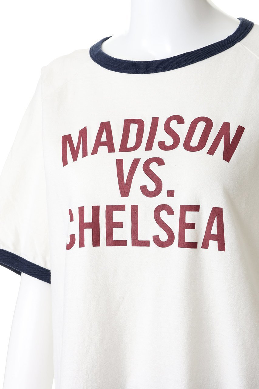 【マディソンブルー/MADISONBLUE】の【UNISEX】H/S RINGER TEE リンガーTシャツ 人気、トレンドファッション・服の通販 founy(ファニー) 　ファッション　Fashion　レディースファッション　Fashion for Women　トップス・カットソー　Cut & Sew Tops　シャツ・ブラウス・オフィスカジュアル　Elegant Blouses & Button-Ups　ロングTシャツ・Tシャツ　Longline T-Shirts & Tees　カットソー・ベーシックTシャツ　Cut-and-Sewn Tops / Stretch Tees & Basics　ユニセックス　Unisex, Genderless　ショート　Short, Short Length　スリーブ　Sleeve, Long Sleeve / Short Sleeve　バランス　Balance, Style Balance　ルーズ　Loose, Oversized　ヴィンテージ　Vintage Style　半袖　Short Sleeve, Half Sleeve　other-5|ID: prp329100004929907 ipo3291000000036998668