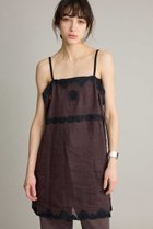 【ブリル/BRILL】のシシュウキャミソール ブラウン|ID: prp329100004929925 ipo3291000000036998892