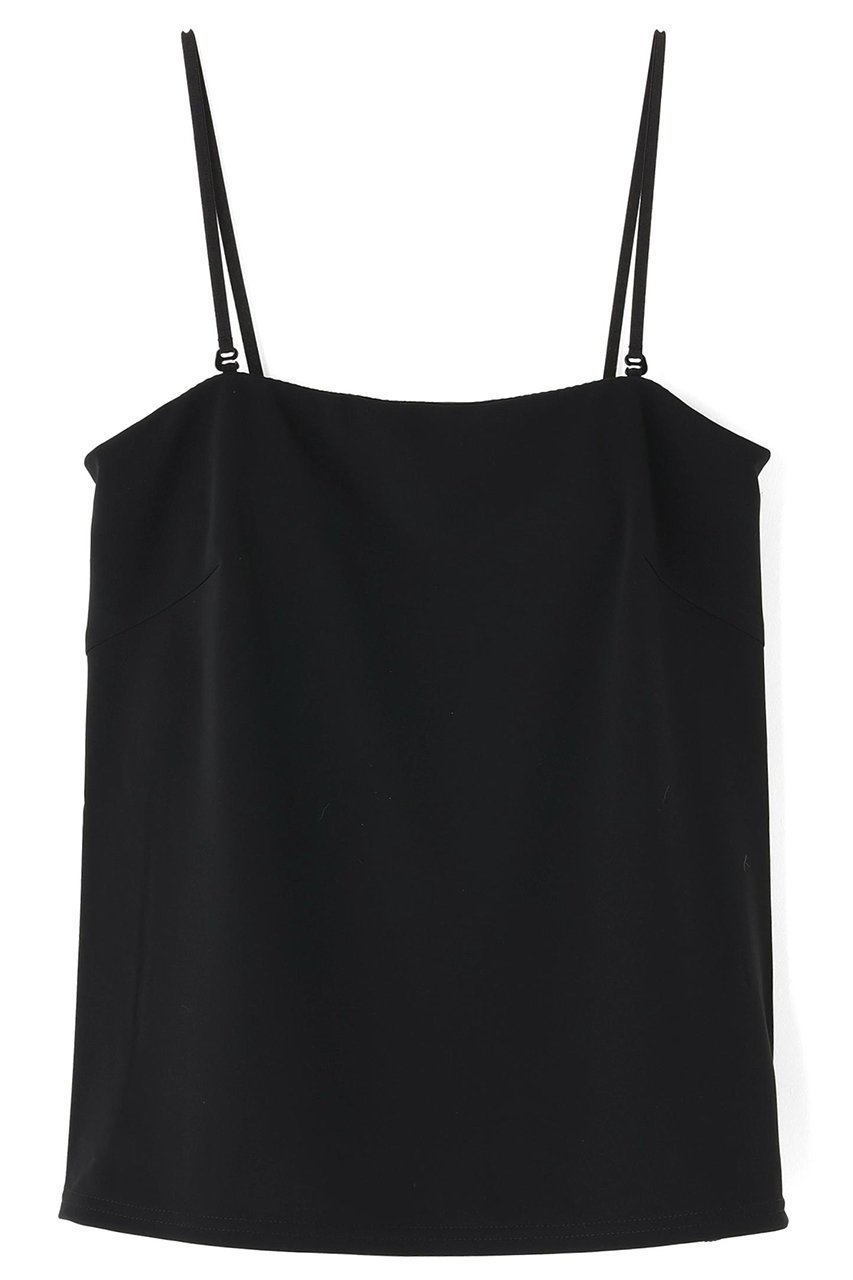 【アドーア/ADORE】のストレッチポンチ ベアインナー インテリア・キッズ・メンズ・レディースファッション・服の通販 founy(ファニー) 　ファッション　Fashion　レディースファッション　Fashion for Women　トップス・カットソー　Cut & Sew Tops　キャミソール&ノースリーブ　Camisoles & Sleeveless Tops　シャツ・ブラウス・オフィスカジュアル　Elegant Blouses & Button-Ups　ロングTシャツ・Tシャツ　Longline T-Shirts & Tees　カットソー・ベーシックTシャツ　Cut-and-Sewn Tops / Stretch Tees & Basics　インナー　Innerwear　キャミソール　Camisole, Spaghetti Strap Top　スタンダード　Standard, Basic　ストレッチ　Stretch, Stretchy Fabric　タンク　Tank Top, Sleeveless Top　フィット　Fit, Slim Fit　ブラック|ID: prp329100004929927 ipo3291000000036998931