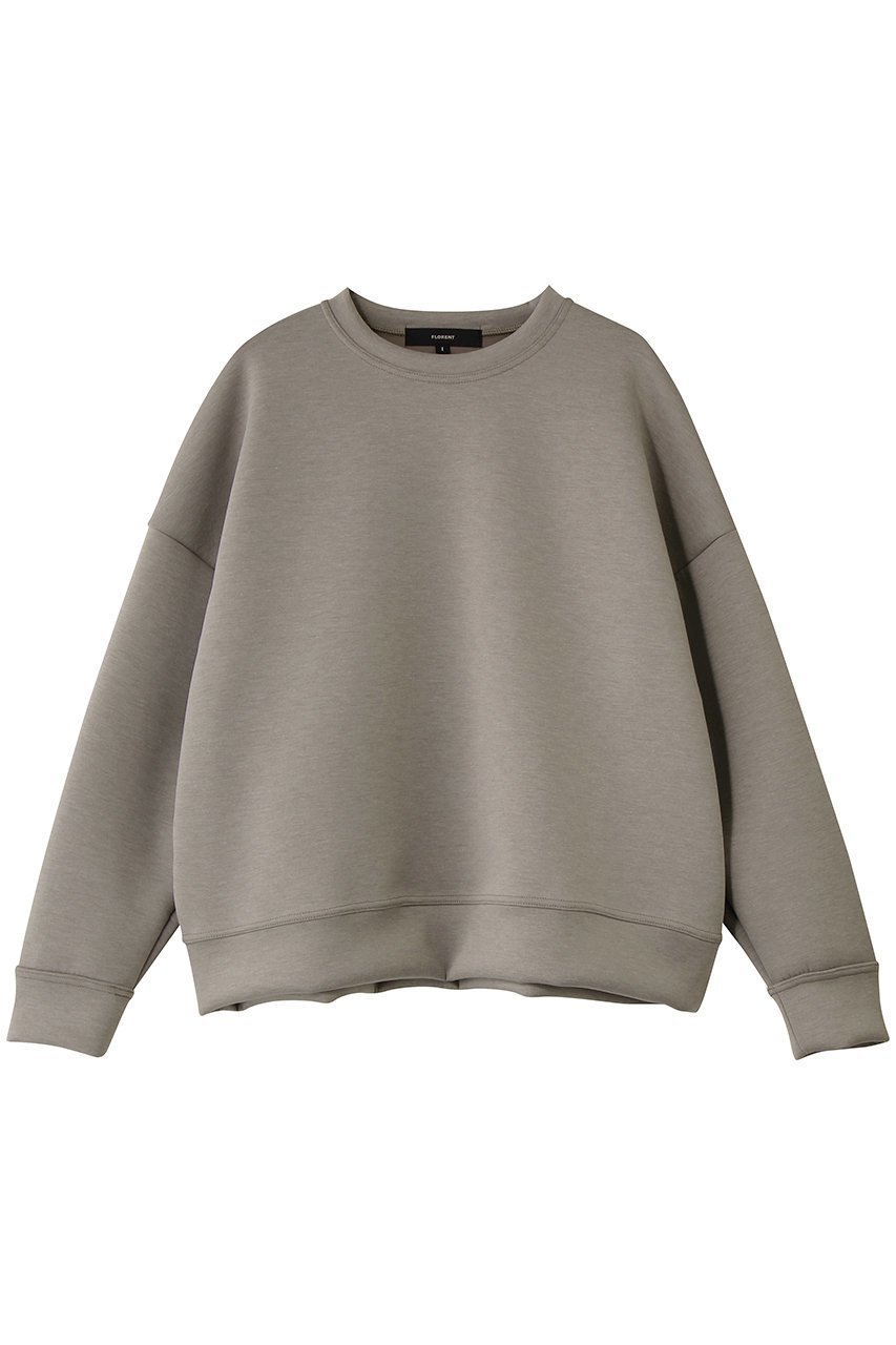 【フローレント/FLORENT】のモノフィラエアクッション プルオーバー インテリア・キッズ・メンズ・レディースファッション・服の通販 founy(ファニー) 　ファッション　Fashion　レディースファッション　Fashion for Women　トップス・カットソー　Cut & Sew Tops　シャツ・ブラウス・オフィスカジュアル　Elegant Blouses & Button-Ups　ロングTシャツ・Tシャツ　Longline T-Shirts & Tees　カジュアルプルオーバー・ニットトップス　Pullovers & Knit Tops / Casual Pullovers　カットソー・ベーシックTシャツ　Cut-and-Sewn Tops / Stretch Tees & Basics　シンプル　Simple, Minimal　スリーブ　Sleeve, Long Sleeve / Short Sleeve　ロング　Long, Long-Length　軽量　Lightweight, Ultra Light　ベージュ|ID: prp329100004929928 ipo3291000000036998947