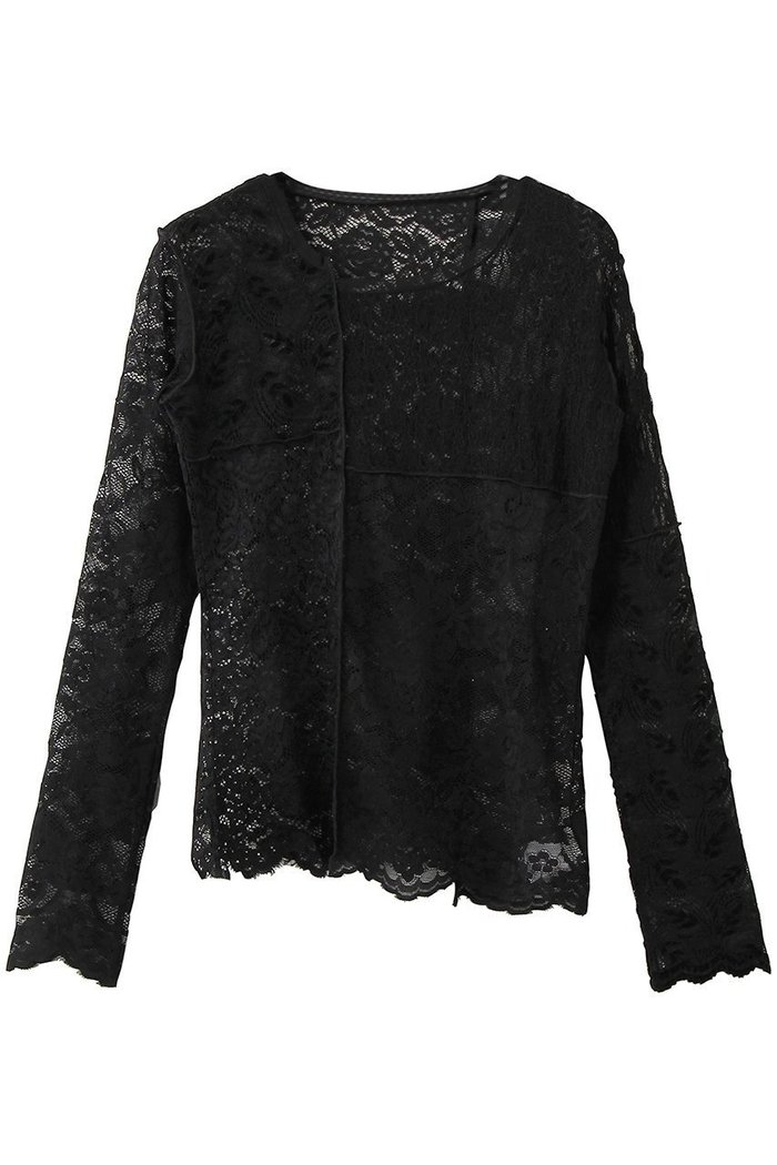 【プランク プロジェクト/PRANK PROJECT】のコラージュレーストップ インテリア・キッズ・メンズ・レディースファッション・服の通販 founy(ファウニー) https://founy.com/ ファッション Fashion レディースファッション Fashion for Women トップス・カットソー Cut & Sew Tops シャツ・ブラウス・オフィスカジュアル Elegant Blouses & Button-Ups ロングTシャツ・Tシャツ Longline T-Shirts & Tees カットソー・ベーシックTシャツ Cut-and-Sewn Tops / Stretch Tees & Basics アシンメトリー Asymmetrical Style インナー Innerwear スカラップ Scallop, Scalloped Edge ストレッチ Stretch, Stretchy Fabric スリーブ Sleeve, Long Sleeve / Short Sleeve ミックス Mix, Mixed Style レース Lace, Lace Fabric ロング Long, Long-Length |ID: prp329100004929939 ipo3291000000036999034
