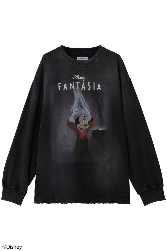 【メゾンスペシャル/MAISON SPECIAL】の【UNISEX】【MOVIE SERIES】「FANTASIA」-HAT-ロングスリーブTシャツ インテリア・キッズ・メンズ・レディースファッション・服の通販 founy(ファニー) https://founy.com/ ファッション Fashion レディースファッション Fashion for Women トップス・カットソー Cut & Sew Tops シャツ・ブラウス・オフィスカジュアル Elegant Blouses & Button-Ups ロングTシャツ・Tシャツ Longline T-Shirts & Tees カットソー・ベーシックTシャツ Cut-and-Sewn Tops / Stretch Tees & Basics キャップ&ハット Hats & Caps ユニセックス Unisex, Genderless キャラクター Character, Licensed Characters クラシック Classic, Timeless Style グラフィック Graphic, Graphic Design ショルダー Shoulder, Shoulder Strap スリーブ Sleeve, Long Sleeve / Short Sleeve トレンド Trend, Trending Now ドロップ Drop Shoulder, Dropped Style プリント Print, Printed Pattern ユーズド Used, Vintage-Look リアル Real, Realistic ロング Long, Long-Length ヴィンテージ Vintage Style |ID: prp329100004929943 ipo3291000000036999088