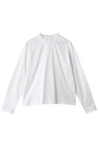 【ミディウミ/MidiUmi】のfrill neck P/O プルオーバー 人気、トレンドファッション・服の通販 founy(ファニー) ファッション Fashion レディースファッション Fashion for Women トップス・カットソー Cut & Sew Tops シャツ・ブラウス・オフィスカジュアル Elegant Blouses & Button-Ups ロングTシャツ・Tシャツ Longline T-Shirts & Tees カジュアルプルオーバー・ニットトップス Pullovers & Knit Tops / Casual Pullovers カットソー・ベーシックTシャツ Cut-and-Sewn Tops / Stretch Tees & Basics インナー Innerwear シンプル Simple, Minimal ジャケット Jacket, Outerwear スウェット / スエット Sweatshirt, Sweatwear スリーブ Sleeve, Long Sleeve / Short Sleeve フリル Frill, Ruffle ロング Long, Long-Length thumbnail off white|ID: prp329100004929947 ipo3291000000036999144