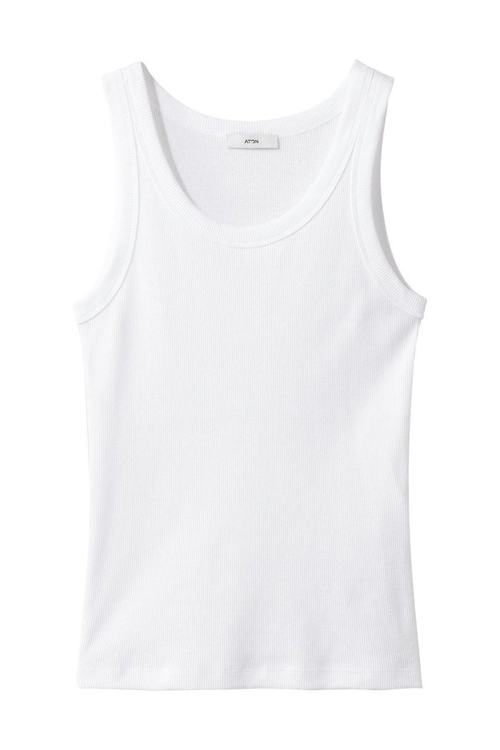 【エイトン/ATON】のRECYCLE SUVIN リブ タンクトップ インテリア・キッズ・メンズ・レディースファッション・服の通販 founy(ファニー) https://founy.com/ ファッション Fashion レディースファッション Fashion for Women トップス・カットソー Cut & Sew Tops キャミソール&ノースリーブ Camisoles & Sleeveless Tops シャツ・ブラウス・オフィスカジュアル Elegant Blouses & Button-Ups ロングTシャツ・Tシャツ Longline T-Shirts & Tees カットソー・ベーシックTシャツ Cut-and-Sewn Tops / Stretch Tees & Basics インナー Innerwear キャミソール Camisole, Spaghetti Strap Top タンク Tank Top, Sleeveless Top |ID: prp329100004929955 ipo3291000000036999244
