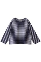 【ミディウミ/MidiUmi】のBD wide PO プルオーバー 人気、トレンドファッション・服の通販 founy(ファニー) ファッション Fashion レディースファッション Fashion for Women トップス・カットソー Cut & Sew Tops シャツ・ブラウス・オフィスカジュアル Elegant Blouses & Button-Ups ロングTシャツ・Tシャツ Longline T-Shirts & Tees カジュアルプルオーバー・ニットトップス Pullovers & Knit Tops / Casual Pullovers カットソー・ベーシックTシャツ Cut-and-Sewn Tops / Stretch Tees & Basics スリーブ Sleeve, Long Sleeve / Short Sleeve ボーダー Border, Stripe リラックス Relax, Relaxed Fit ロング Long, Long-Length ワイド Wide, Wide Fit thumbnail navy|ID: prp329100004929964 ipo3291000000036999357