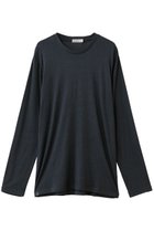 【ベアフット ドリームズ/BAREFOOT DREAMS / MEN】の【MEN】【MALIBU COLLECTION】スラブ バーンアウト カットネック ロングスリーブT インディゴ|ID: prp329100004929965 ipo3291000000036999369