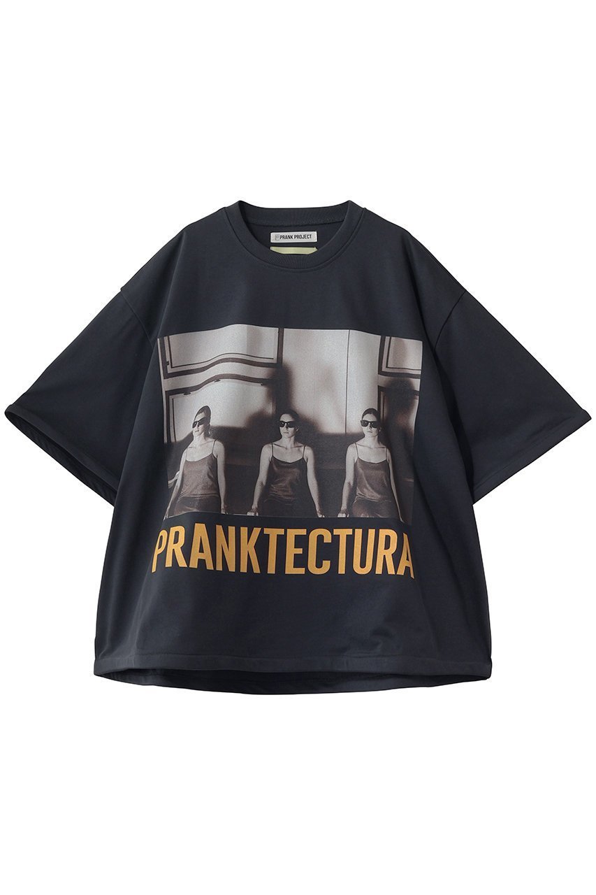 【プランク プロジェクト/PRANK PROJECT】の裾ボーンTシャツ インテリア・キッズ・メンズ・レディースファッション・服の通販 founy(ファニー) 　ファッション　Fashion　レディースファッション　Fashion for Women　トップス・カットソー　Cut & Sew Tops　シャツ・ブラウス・オフィスカジュアル　Elegant Blouses & Button-Ups　ロングTシャツ・Tシャツ　Longline T-Shirts & Tees　カットソー・ベーシックTシャツ　Cut-and-Sewn Tops / Stretch Tees & Basics　グラフィック　Graphic, Graphic Design　ショート　Short, Short Length　スリーブ　Sleeve, Long Sleeve / Short Sleeve　ビッグ　Big, Oversized　フォルム　Silhouette, Form　プリント　Print, Printed Pattern　ワイヤー　Wire, Wired Bra　C.GRY(チャコールグレー)|ID: prp329100004929967 ipo3291000000036999388