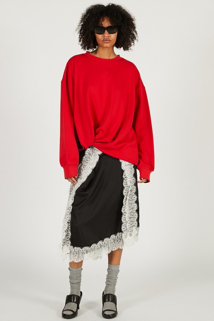 【プランク プロジェクト/PRANK PROJECT】のツイストベルテッドスウェット 人気、トレンドファッション・服の通販 founy(ファニー) 　ファッション　Fashion　レディースファッション　Fashion for Women　トップス・カットソー　Cut & Sew Tops　シャツ・ブラウス・オフィスカジュアル　Elegant Blouses & Button-Ups　レディースパーカー・カジュアルフーディー　Casual Hoodies & Sweatshirts　ロングTシャツ・Tシャツ　Longline T-Shirts & Tees　スウェット・クルーネックトップス　Sweatshirts & Crewnecks / Relaxed Fit Sweat Tops　カットソー・ベーシックTシャツ　Cut-and-Sewn Tops / Stretch Tees & Basics　スウェット / スエット　Sweatshirt, Sweatwear　ツイスト　Tweed, Tweed Fabric　ヘムライン　Hemline, Bottom Cut　エレガント 上品　Elegant　再入荷　Restock / Back in Stock　other-6|ID: prp329100004929972 ipo3291000000036999464