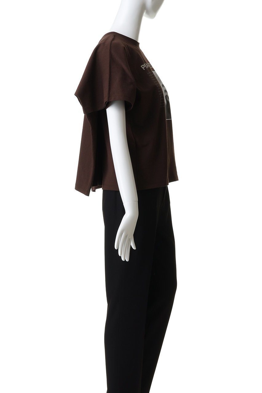 【プランク プロジェクト/PRANK PROJECT】のダブルTシャツ 人気、トレンドファッション・服の通販 founy(ファニー) 　ファッション　Fashion　レディースファッション　Fashion for Women　トップス・カットソー　Cut & Sew Tops　シャツ・ブラウス・オフィスカジュアル　Elegant Blouses & Button-Ups　ロングTシャツ・Tシャツ　Longline T-Shirts & Tees　カットソー・ベーシックTシャツ　Cut-and-Sewn Tops / Stretch Tees & Basics　グラフィック　Graphic, Graphic Design　ショート　Short, Short Length　スリーブ　Sleeve, Long Sleeve / Short Sleeve　ダブル　Double, Double-Breasted　プリント　Print, Printed Pattern　other-3|ID: prp329100004929976 ipo3291000000036999499