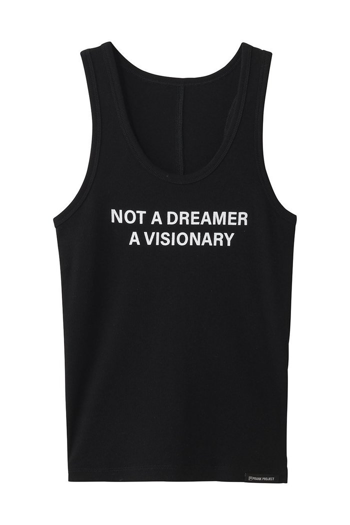 【プランク プロジェクト/PRANK PROJECT】のスローガンタンクトップ インテリア・キッズ・メンズ・レディースファッション・服の通販 founy(ファニー) https://founy.com/ ファッション Fashion レディースファッション Fashion for Women トップス・カットソー Cut & Sew Tops キャミソール&ノースリーブ Camisoles & Sleeveless Tops シャツ・ブラウス・オフィスカジュアル Elegant Blouses & Button-Ups ロングTシャツ・Tシャツ Longline T-Shirts & Tees カットソー・ベーシックTシャツ Cut-and-Sewn Tops / Stretch Tees & Basics おすすめ Recommended / Our Picks インナー Innerwear キャミソール Camisole, Spaghetti Strap Top ジャケット Jacket, Outerwear スポーティ Sporty, Casual Athletic タンク Tank Top, Sleeveless Top 吸水 Absorbent, Quick-Dry |ID: prp329100004929991 ipo3291000000036999696