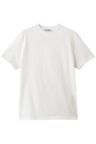 【ジル サンダー/JIL SANDER】の【JIL SANDER+】レザーパッチ付き クルーネック ショートスリーブTシャツ 人気、トレンドファッション・服の通販 founy(ファニー) ファッション Fashion レディースファッション Fashion for Women トップス・カットソー Cut & Sew Tops シャツ・ブラウス・オフィスカジュアル Elegant Blouses & Button-Ups ロングTシャツ・Tシャツ Longline T-Shirts & Tees カットソー・ベーシックTシャツ Cut-and-Sewn Tops / Stretch Tees & Basics ショート Short, Short Length シンプル Simple, Minimal スリーブ Sleeve, Long Sleeve / Short Sleeve バランス Balance, Style Balance パッチ Patch, Appliqué ベーシック Basic, Essential ボトム Bottoms, Lower Wear thumbnail ポーセリン|ID: prp329100004930008 ipo3291000000036999939