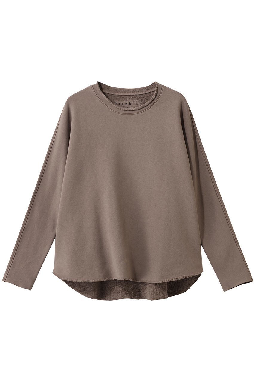 【フランク&アイリーン/Frank&Eileen】のANNA TRIPLE TERRY ロングスリーブカットソー インテリア・キッズ・メンズ・レディースファッション・服の通販 founy(ファニー) 　ファッション　Fashion　レディースファッション　Fashion for Women　トップス・カットソー　Cut & Sew Tops　シャツ・ブラウス・オフィスカジュアル　Elegant Blouses & Button-Ups　ロングTシャツ・Tシャツ　Longline T-Shirts & Tees　カットソー・ベーシックTシャツ　Cut-and-Sewn Tops / Stretch Tees & Basics　スリーブ　Sleeve, Long Sleeve / Short Sleeve　リラックス　Relax, Relaxed Fit　ロング　Long, Long-Length　ベージュ|ID: prp329100004930026 ipo3291000000037000111