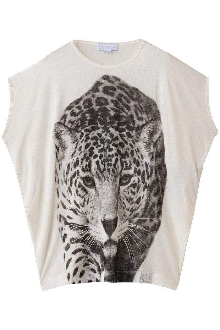 【ステラ マッカートニー/STELLA McCARTNEY】のクラウドレオパードTシャツ インテリア・キッズ・メンズ・レディースファッション・服の通販 founy(ファウニー) https://founy.com/ ファッション Fashion レディースファッション Fashion for Women トップス・カットソー Cut & Sew Tops シャツ・ブラウス・オフィスカジュアル Elegant Blouses & Button-Ups ロングTシャツ・Tシャツ Longline T-Shirts & Tees カットソー・ベーシックTシャツ Cut-and-Sewn Tops / Stretch Tees & Basics なめらか Smooth, Silky Texture インナー Innerwear ショート Short, Short Length ジャケット Jacket, Outerwear スリーブ Sleeve, Long Sleeve / Short Sleeve モノトーン Monotone, Black and White リアル Real, Realistic リラックス Relax, Relaxed Fit |ID: prp329100004930028 ipo3291000000037000125