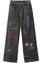 【メゾンスペシャル/MAISON SPECIAL】のCorduroy Early Romance Graphic Pants/コーデュロイアーリーロマンスグラフィックパンツ GRY(グレー)|ID: prp329100004930058 ipo3291000000037000565