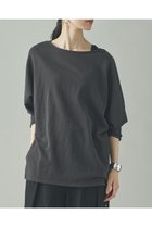 【カレンソロジー/Curensology】のシアードルマンプルオーバー チャコール|ID:prp329100004930067