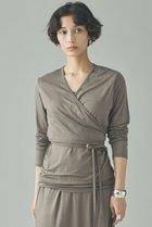 【カレンソロジー/Curensology】のベアテンジクカシュクールロングスリーブTシャツ モカ|ID: prp329100004930070 ipo3291000000037000663