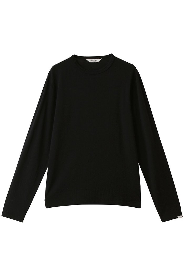 【オブラダ/Oblada】のウールロングTシャツ インテリア・キッズ・メンズ・レディースファッション・服の通販 founy(ファウニー) https://founy.com/ ファッション Fashion レディースファッション Fashion for Women トップス・カットソー Cut & Sew Tops シャツ・ブラウス・オフィスカジュアル Elegant Blouses & Button-Ups ロングTシャツ・Tシャツ Longline T-Shirts & Tees カットソー・ベーシックTシャツ Cut-and-Sewn Tops / Stretch Tees & Basics なめらか Smooth, Silky Texture インナー Innerwear シンプル Simple, Minimal スリーブ Sleeve, Long Sleeve / Short Sleeve ロング Long, Long-Length 定番 Standard, Basic Item |ID: prp329100004930074 ipo3291000000037000724