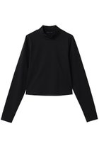 【ミズイロ インド/mizuiro ind】のmock neck T shirt シャツ black|ID: prp329100004930081 ipo3291000000037000796