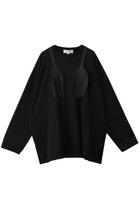 【エンフォルド/ENFOLD】のCUTLERY MOTIF LONG-SLEEVE T-SHIRT ブラック|ID: prp329100004930108 ipo3291000000037001017