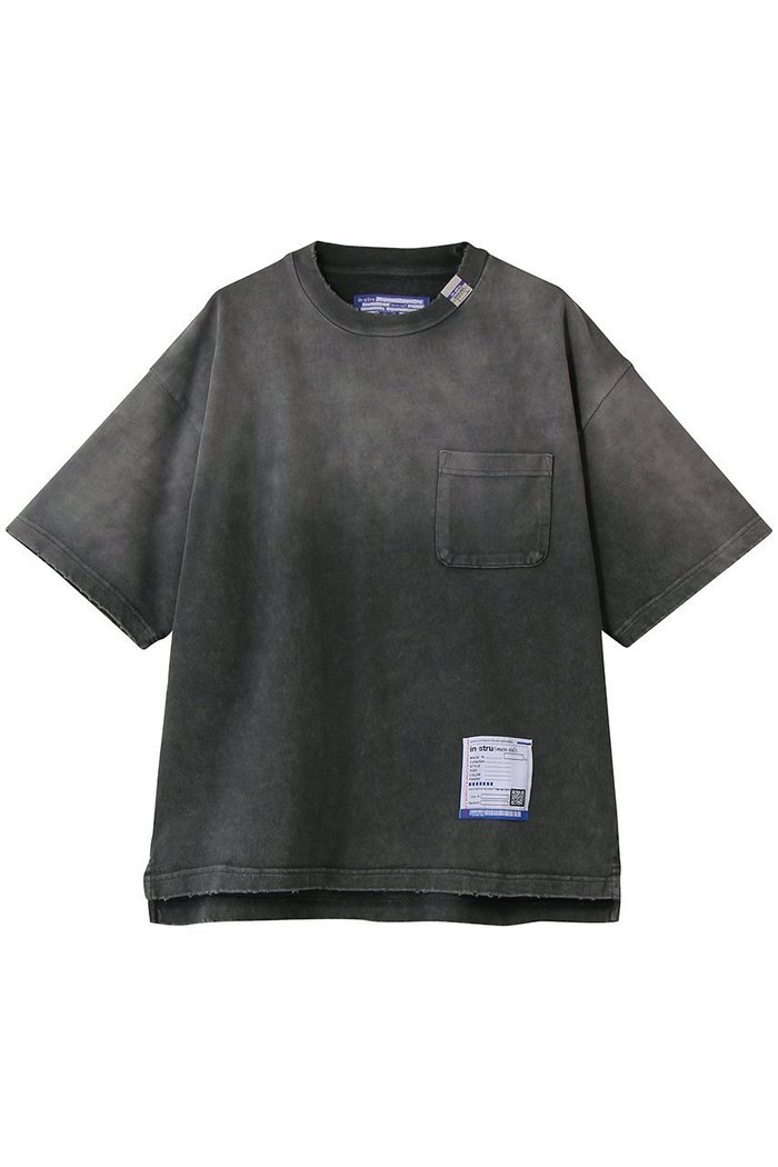 【メゾン ミハラヤスヒロ/Maison MIHARA YASUHIRO / MEN】の【MEN】【in-stru(men-tal).】ディストレスト ショートスリーブ Tシャツ インテリア・キッズ・メンズ・レディースファッション・服の通販 founy(ファニー) https://founy.com/ ファッション Fashion メンズファッション Fashion for Men トップス・カットソー Cut & Sew Tops メンズシャツ Shirts ショート Short, Short Length スリーブ Sleeve, Long Sleeve / Short Sleeve ダメージ Distressed, Destroyed |ID: prp329100004930127 ipo3291000000037001169