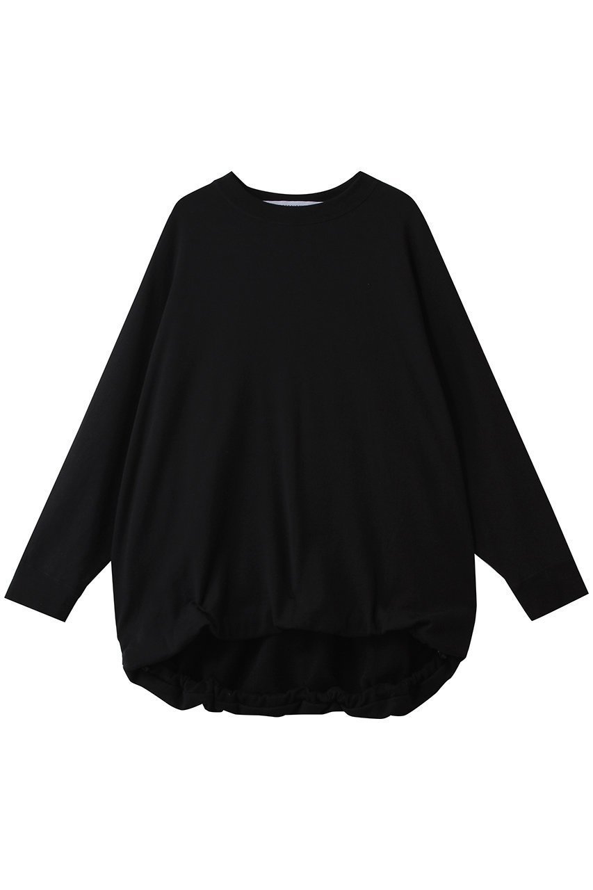 【コグ ザビッグスモーク/COGTHEBIGSMOKE】の54 NAOMI STINGRAY TOP インテリア・キッズ・メンズ・レディースファッション・服の通販 founy(ファニー) 　ファッション　Fashion　レディースファッション　Fashion for Women　トップス・カットソー　Cut & Sew Tops　シャツ・ブラウス・オフィスカジュアル　Elegant Blouses & Button-Ups　ロングTシャツ・Tシャツ　Longline T-Shirts & Tees　カットソー・ベーシックTシャツ　Cut-and-Sewn Tops / Stretch Tees & Basics　コンパクト　Compact, Small Size　スリム　Slim, Slim Fit　スリーブ　Sleeve, Long Sleeve / Short Sleeve　ドレープ　Drape, Draping Fabric　フォルム　Silhouette, Form　ペンシル　Pencil, Pencil Skirt　ロング　Long, Long-Length　ブラック|ID: prp329100004930148 ipo3291000000037001386