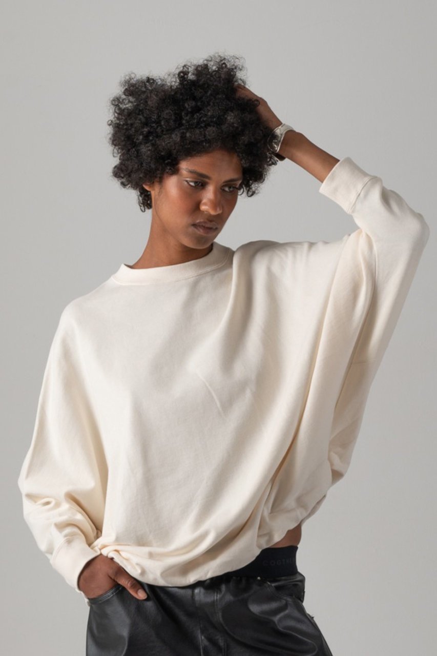 【コグ ザビッグスモーク/COGTHEBIGSMOKE】の54 NAOMI STINGRAY TOP 人気、トレンドファッション・服の通販 founy(ファニー) 　ファッション　Fashion　レディースファッション　Fashion for Women　トップス・カットソー　Cut & Sew Tops　シャツ・ブラウス・オフィスカジュアル　Elegant Blouses & Button-Ups　ロングTシャツ・Tシャツ　Longline T-Shirts & Tees　カットソー・ベーシックTシャツ　Cut-and-Sewn Tops / Stretch Tees & Basics　コンパクト　Compact, Small Size　スリム　Slim, Slim Fit　スリーブ　Sleeve, Long Sleeve / Short Sleeve　ドレープ　Drape, Draping Fabric　フォルム　Silhouette, Form　ペンシル　Pencil, Pencil Skirt　ロング　Long, Long-Length　other-7|ID: prp329100004930148 ipo3291000000037001397