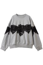 【プランク プロジェクト/PRANK PROJECT】のレーススウェット 人気、トレンドファッション・服の通販 founy(ファニー) ファッション Fashion レディースファッション Fashion for Women トップス・カットソー Cut & Sew Tops シャツ・ブラウス・オフィスカジュアル Elegant Blouses & Button-Ups レディースパーカー・カジュアルフーディー Casual Hoodies & Sweatshirts ロングTシャツ・Tシャツ Longline T-Shirts & Tees スウェット・クルーネックトップス Sweatshirts & Crewnecks / Relaxed Fit Sweat Tops カットソー・ベーシックTシャツ Cut-and-Sewn Tops / Stretch Tees & Basics シアー Sheer, See-Through スウェット / スエット Sweatshirt, Sweatwear トレンド Trend, Trending Now ボトム Bottoms, Lower Wear マニッシュ Mannish, Boyish モチーフ Motif, Design Theme レース Lace, Lace Fabric thumbnail GRY(グレー)|ID: prp329100004930163 ipo3291000000037001517