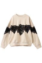 【プランク プロジェクト/PRANK PROJECT】のレーススウェット 人気、トレンドファッション・服の通販 founy(ファニー) ファッション Fashion レディースファッション Fashion for Women トップス・カットソー Cut & Sew Tops シャツ・ブラウス・オフィスカジュアル Elegant Blouses & Button-Ups レディースパーカー・カジュアルフーディー Casual Hoodies & Sweatshirts ロングTシャツ・Tシャツ Longline T-Shirts & Tees スウェット・クルーネックトップス Sweatshirts & Crewnecks / Relaxed Fit Sweat Tops カットソー・ベーシックTシャツ Cut-and-Sewn Tops / Stretch Tees & Basics シアー Sheer, See-Through スウェット / スエット Sweatshirt, Sweatwear トレンド Trend, Trending Now ボトム Bottoms, Lower Wear マニッシュ Mannish, Boyish モチーフ Motif, Design Theme レース Lace, Lace Fabric thumbnail IVR(アイボリー)|ID: prp329100004930163 ipo3291000000037001519