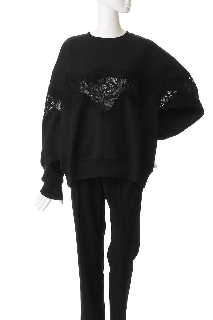 【プランク プロジェクト/PRANK PROJECT】のレーススウェット 人気、トレンドファッション・服の通販 founy(ファニー) 　ファッション　Fashion　レディースファッション　Fashion for Women　トップス・カットソー　Cut & Sew Tops　シャツ・ブラウス・オフィスカジュアル　Elegant Blouses & Button-Ups　レディースパーカー・カジュアルフーディー　Casual Hoodies & Sweatshirts　ロングTシャツ・Tシャツ　Longline T-Shirts & Tees　スウェット・クルーネックトップス　Sweatshirts & Crewnecks / Relaxed Fit Sweat Tops　カットソー・ベーシックTシャツ　Cut-and-Sewn Tops / Stretch Tees & Basics　シアー　Sheer, See-Through　スウェット / スエット　Sweatshirt, Sweatwear　トレンド　Trend, Trending Now　ボトム　Bottoms, Lower Wear　マニッシュ　Mannish, Boyish　モチーフ　Motif, Design Theme　レース　Lace, Lace Fabric　other-2|ID: prp329100004930163 ipo3291000000037001521