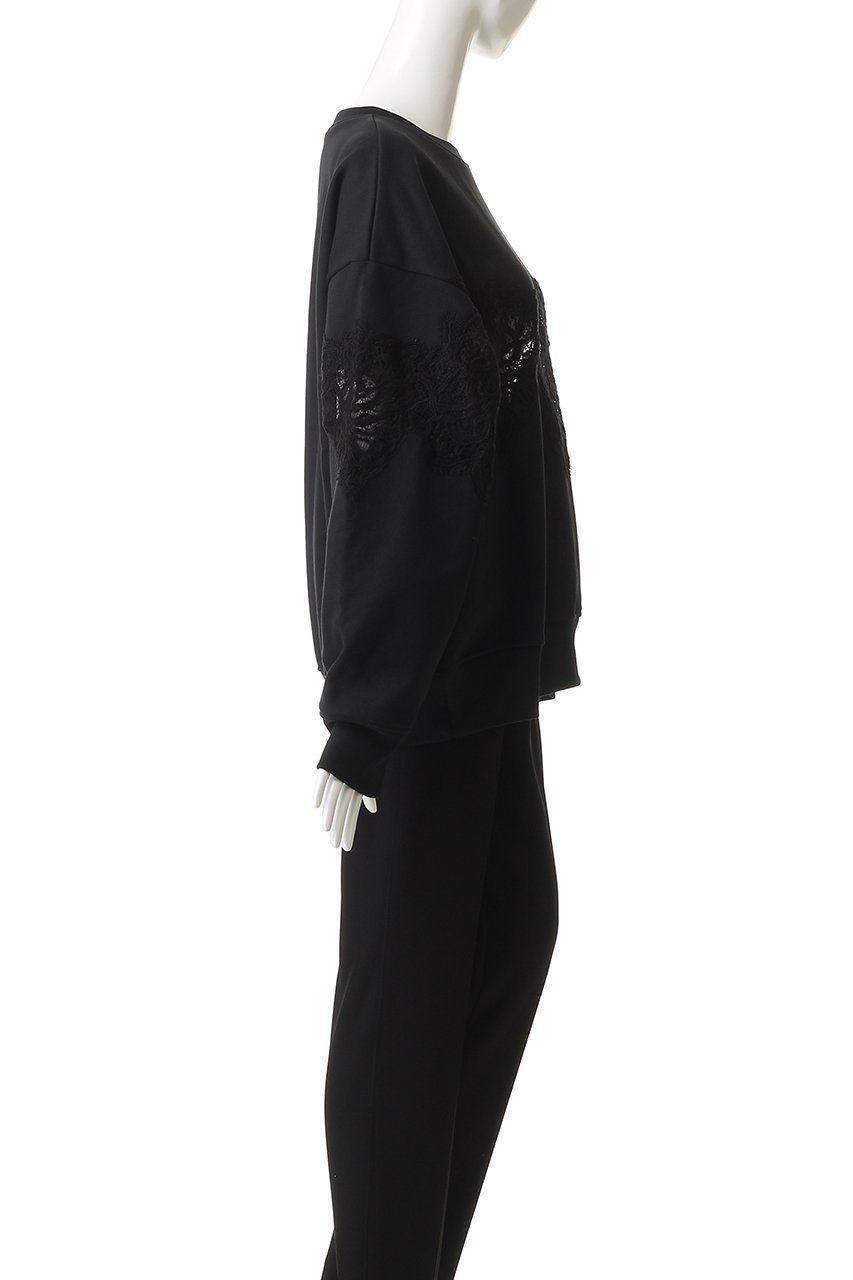 【プランク プロジェクト/PRANK PROJECT】のレーススウェット 人気、トレンドファッション・服の通販 founy(ファニー) 　ファッション　Fashion　レディースファッション　Fashion for Women　トップス・カットソー　Cut & Sew Tops　シャツ・ブラウス・オフィスカジュアル　Elegant Blouses & Button-Ups　レディースパーカー・カジュアルフーディー　Casual Hoodies & Sweatshirts　ロングTシャツ・Tシャツ　Longline T-Shirts & Tees　スウェット・クルーネックトップス　Sweatshirts & Crewnecks / Relaxed Fit Sweat Tops　カットソー・ベーシックTシャツ　Cut-and-Sewn Tops / Stretch Tees & Basics　シアー　Sheer, See-Through　スウェット / スエット　Sweatshirt, Sweatwear　トレンド　Trend, Trending Now　ボトム　Bottoms, Lower Wear　マニッシュ　Mannish, Boyish　モチーフ　Motif, Design Theme　レース　Lace, Lace Fabric　other-3|ID: prp329100004930163 ipo3291000000037001523