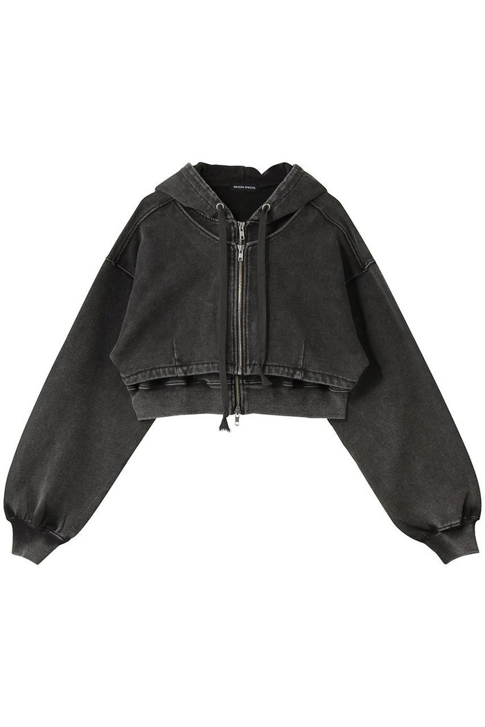 【メゾンスペシャル/MAISON SPECIAL】のLayered Parka/レイヤードパーカー インテリア・キッズ・メンズ・レディースファッション・服の通販 founy(ファニー) https://founy.com/ ファッション Fashion レディースファッション Fashion for Women トップス・カットソー Cut & Sew Tops シャツ・ブラウス・オフィスカジュアル Elegant Blouses & Button-Ups レディースパーカー・カジュアルフーディー Casual Hoodies & Sweatshirts ロングTシャツ・Tシャツ Longline T-Shirts & Tees スウェット・クルーネックトップス Sweatshirts & Crewnecks / Relaxed Fit Sweat Tops カットソー・ベーシックTシャツ Cut-and-Sewn Tops / Stretch Tees & Basics ショート Short, Short Length トレンド Trend, Trending Now |ID: prp329100004930181 ipo3291000000037001738