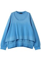 【メゾンスペシャル/MAISON SPECIAL】のLayered Jersey Sweat Top/レイヤード天竺スウェットトップ BLU(ブルー)|ID: prp329100004930183 ipo3291000000037001761