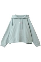 【エムエム6 メゾン マルタン マルジェラ/MM6 Maison Martin Margiela】のロゴ フーディースウェットシャツ ターコイズ|ID: prp329100004930187 ipo3291000000037001824