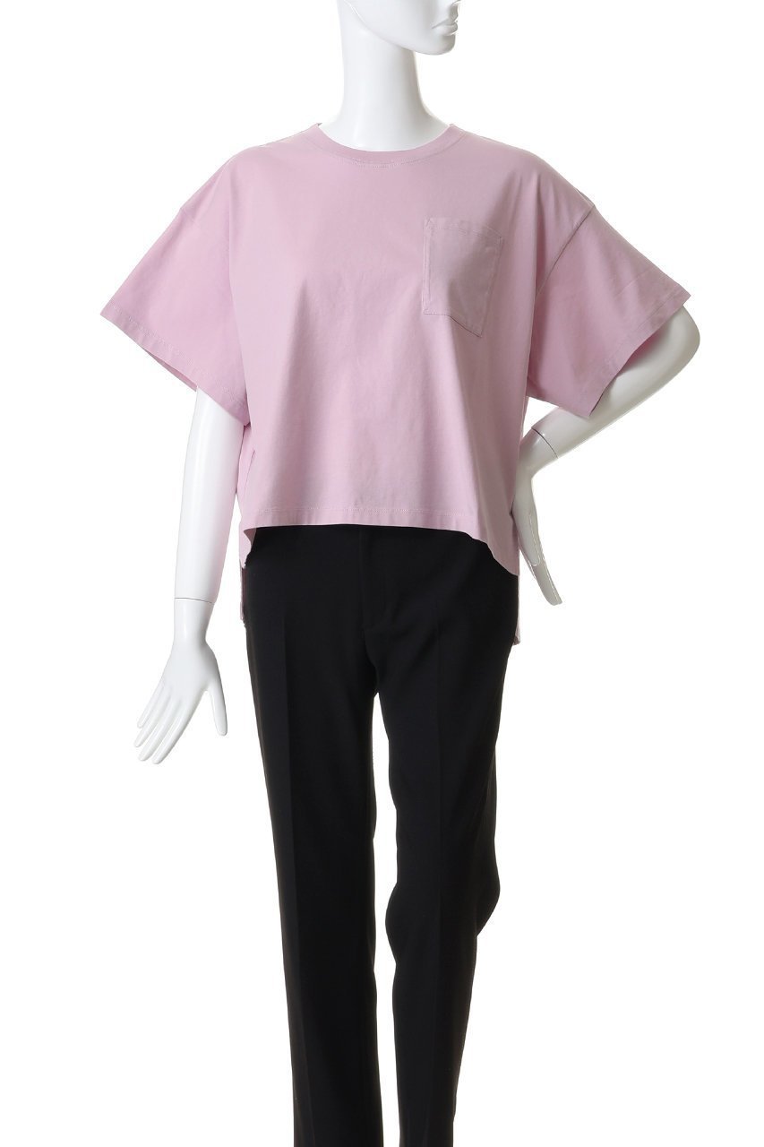 【マルニ/MARNI】のバックプリントボクシークロップTシャツ 人気、トレンドファッション・服の通販 founy(ファニー) 　ファッション　Fashion　レディースファッション　Fashion for Women　トップス・カットソー　Cut & Sew Tops　シャツ・ブラウス・オフィスカジュアル　Elegant Blouses & Button-Ups　ロングTシャツ・Tシャツ　Longline T-Shirts & Tees　カットソー・ベーシックTシャツ　Cut-and-Sewn Tops / Stretch Tees & Basics　クロップド　Cropped, Short Length　ショート　Short, Short Length　スリット　Slit, Slit Detail　スリーブ　Sleeve, Long Sleeve / Short Sleeve　ハーフ　Half, Half-Length　プリント　Print, Printed Pattern　other-2|ID: prp329100004930193 ipo3291000000037001880